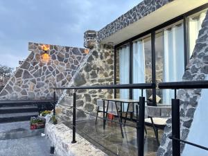 Balkoni atau teres di Complejo Turístico Mixcóatl