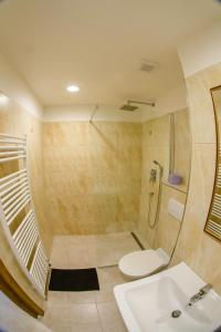Koupelna v ubytování Hotel Panský Dům Žamberk