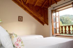 Uma cama ou camas num quarto em Quinta Do Crestelo Aparthotel