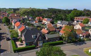 an overhead view of a residential neighborhood with houses at Riposo in West-Terschelling