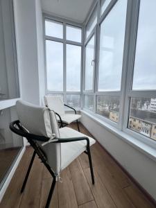 Gallery image of White Apartment Melnyka10 in Ivano-Frankivsk