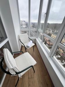 Gallery image of White Apartment Melnyka10 in Ivano-Frankivsk