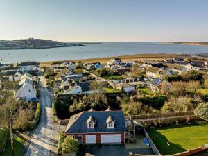 an aerial view of a houses and the ocean at 1 Bed in Bideford oc-55340 in Instow