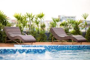 Swimmingpoolen hos eller tæt på Villa Baron SHA PLUS