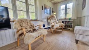 Gallery image of Ferienhaus-am-Wald-mit-Kamin-und-zwei-Terrassen in Haderslev