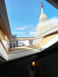 a view from the roof of a building at Langdale Loft - Whitby in Whitby