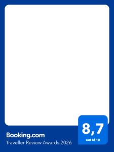 a screenshot of a cell phone screen with a text box at Room2B in Bergen