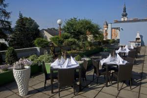 En restaurant eller et spisested på Best Western Plaza Hotel Wels