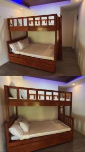 two bunk beds in a room next to each other at Skybloom Farm Resort in Balasic +1 photo