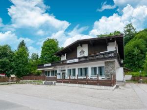 a building with a fence in front of it at Property in Kirchbichl in Kirchbichl