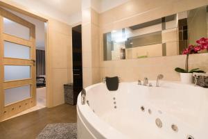 Kúpeľňa v ubytovaní Kings City - Skawińska Apartment