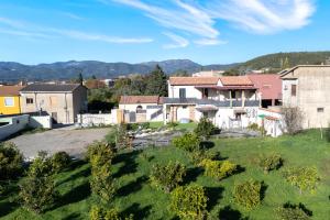 a view from the roof of a house at Casa Gioconda Bed & Breakfast in Nuxis