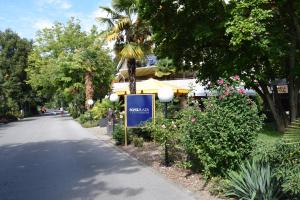 Zahrada ubytování Royal Plaza Montreux