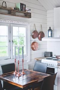 Cucina o angolo cottura di Akurgerði Guesthouse 2 - Country Life Style