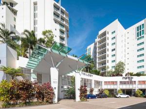 a view of the apartment complex from the street at Mantra Trilogy in Cairns