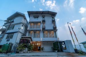 Bygningen som hotellet ligger i