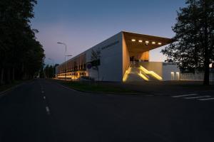 Hoone, kus hostel asub