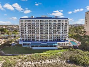 an aerial view of a large hotel building at Apollo 207 in Marco Island
