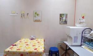 a hospital room with a bed in a room at Desa Besut Inn in Kampung Kuala Besut