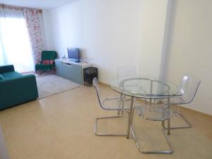 TV a/nebo společenská místnost v ubytování Apartamento Santa Fe