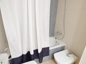 Koupelna v ubytování Apartamento Santa Fe