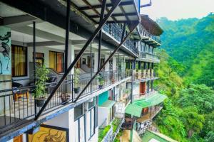 a view from the balcony of an apartment building at Ella Mount Heaven in Ella