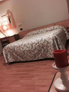 Postel nebo postele na pokoji v ubytování Albergo Sangrilà