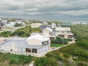 an aerial view of a house at Ganstever Suiderstrand Western Cape in Suiderstrand