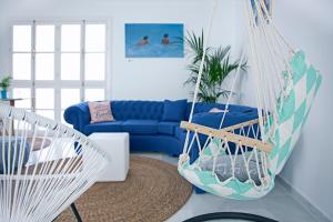 Posezení v ubytování Hostal La Casa Sanlúcar