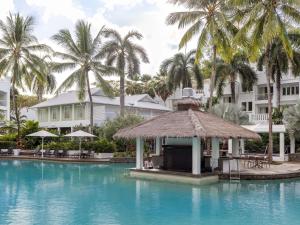 a view of the pool at the resort at Peppers Beach Club & Spa in Palm Cove
