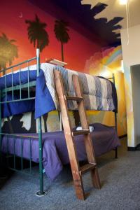 Postel nebo postele na pokoji v ubytování Venice Beach Hostel + 37 fotografií