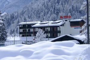 Hotel Davost v zimě