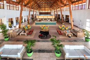 an overhead view of the lobby of a building at Fuerteventura Princess in Playa Jandia