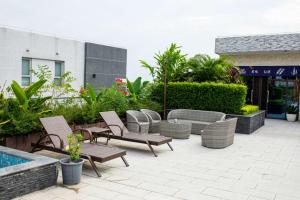 สวนหย่อมนอก Hotel EDEN