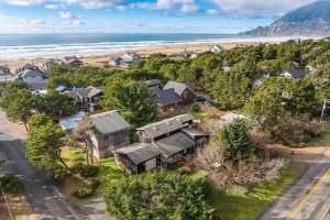 an aerial view of a house on the beach at After Dune Delight MCA#50643 in Manzanita