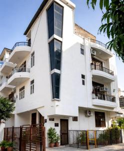an image of a white building at Maison Royale House 3bhk apartment in Jaipur