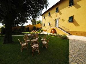 Zahrada ubytování Relais Villa Sensano