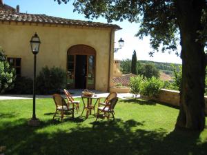 Zahrada ubytování Relais Villa Sensano