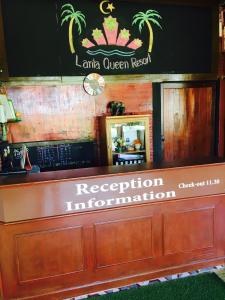 Vstupní hala nebo recepce v ubytování Lanta Queen Resort