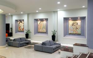 The lobby or reception area at Sol Cosmopolitan Rhodes