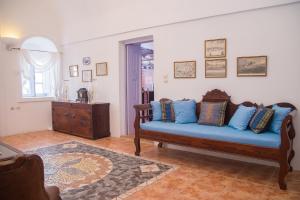 The floor plan of Lydia Luxury villa