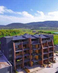 an aerial view of a building under construction at Bazaleti Heaven in Bazalet'i