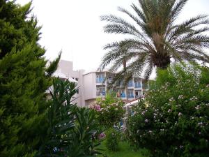 Zahrada ubytování Kissos Hotel