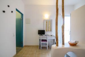 TV a/nebo společenská místnost v ubytování Atlas Boutique Hotel
