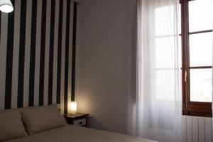 Cama o camas de una habitación en Hostal- Restaurante Estación Vía Verde