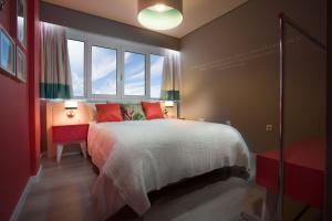 Letto o letti in una camera di Chic Studios