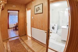 Kúpeľňa v ubytovaní Apartamenty w Jurgowie Świstokówka