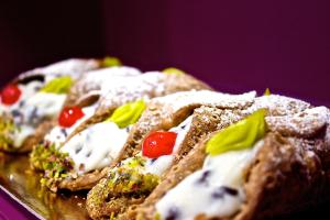 Jedlo v ubytovaní bed & breakfast alebo blízkom okolí