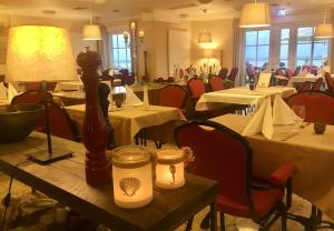 Restoran atau tempat lain untuk makan di Strandhotel Grömitz