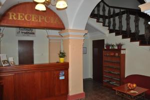 Lobby alebo recepcia v ubytovaní Penzion Aqua